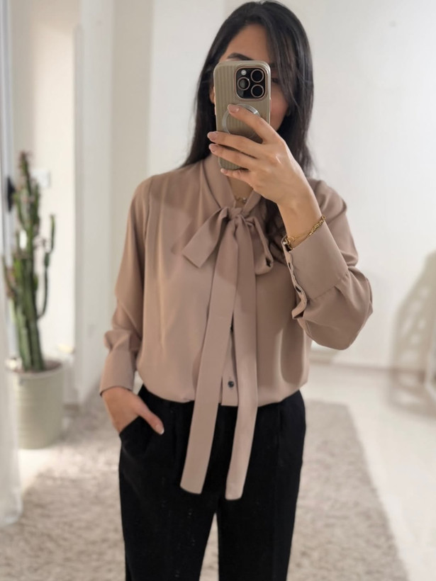 شومیز پاپیونی
